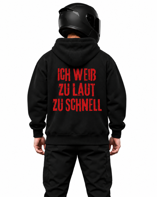Ich Weiß Unisex Oversized Hoodie