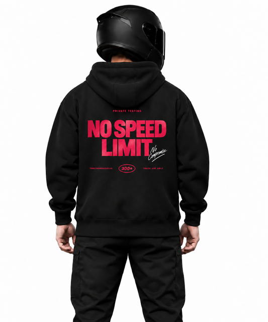 NO SPEED LIMIT Unisex Oversized Hoodie